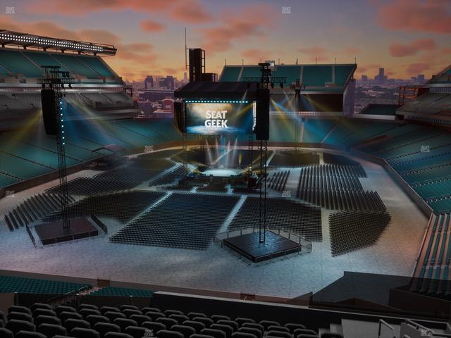Lincoln Financial Field - Section Club Suite 148 Seat View