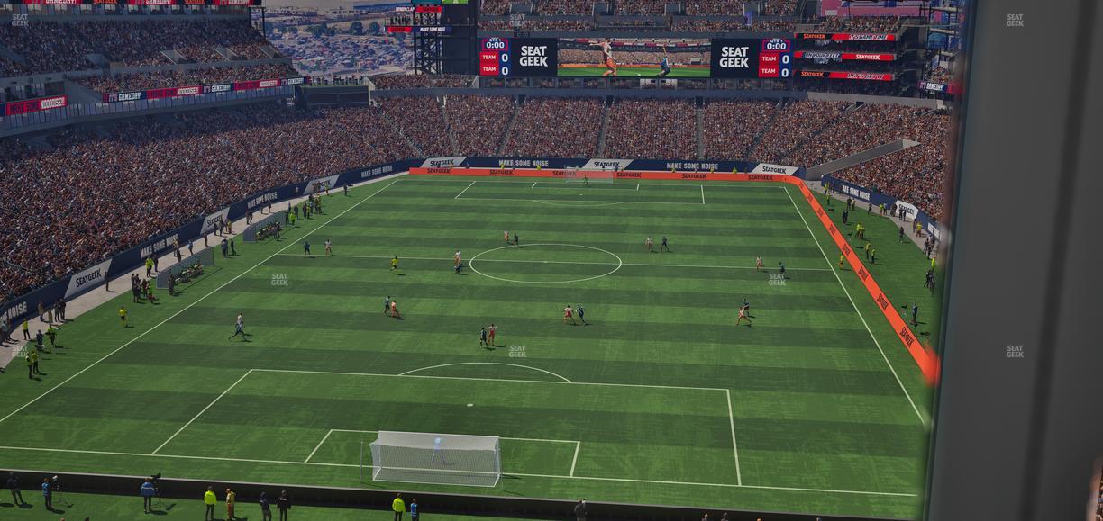 Lincoln Financial Field - Section Club Suite 150 Seat View