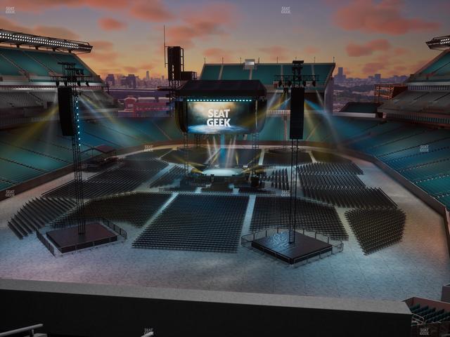 Lincoln Financial Field - Section Club Suite 150 Seat View