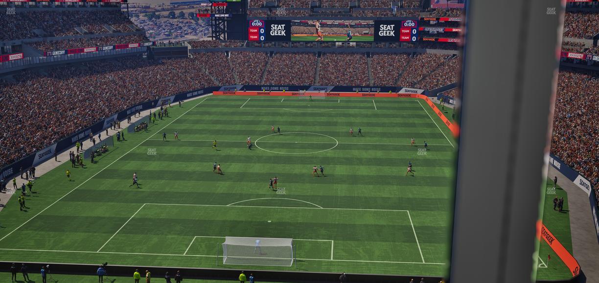 Lincoln Financial Field - Section Club Suite 151 Seat View