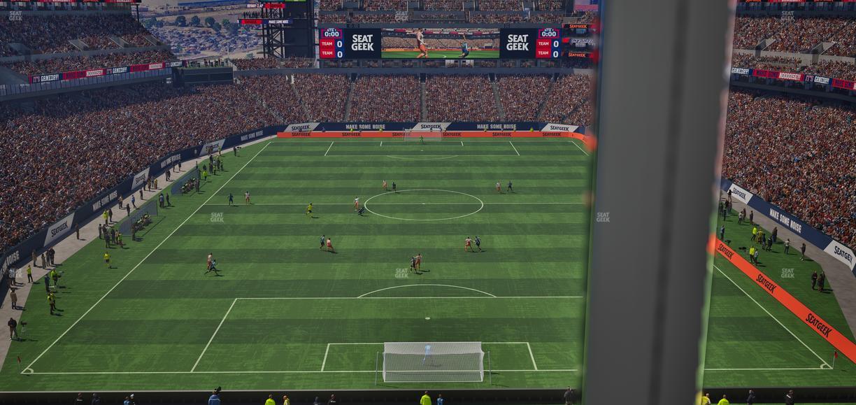 Lincoln Financial Field - Section Club Suite 153 Seat View