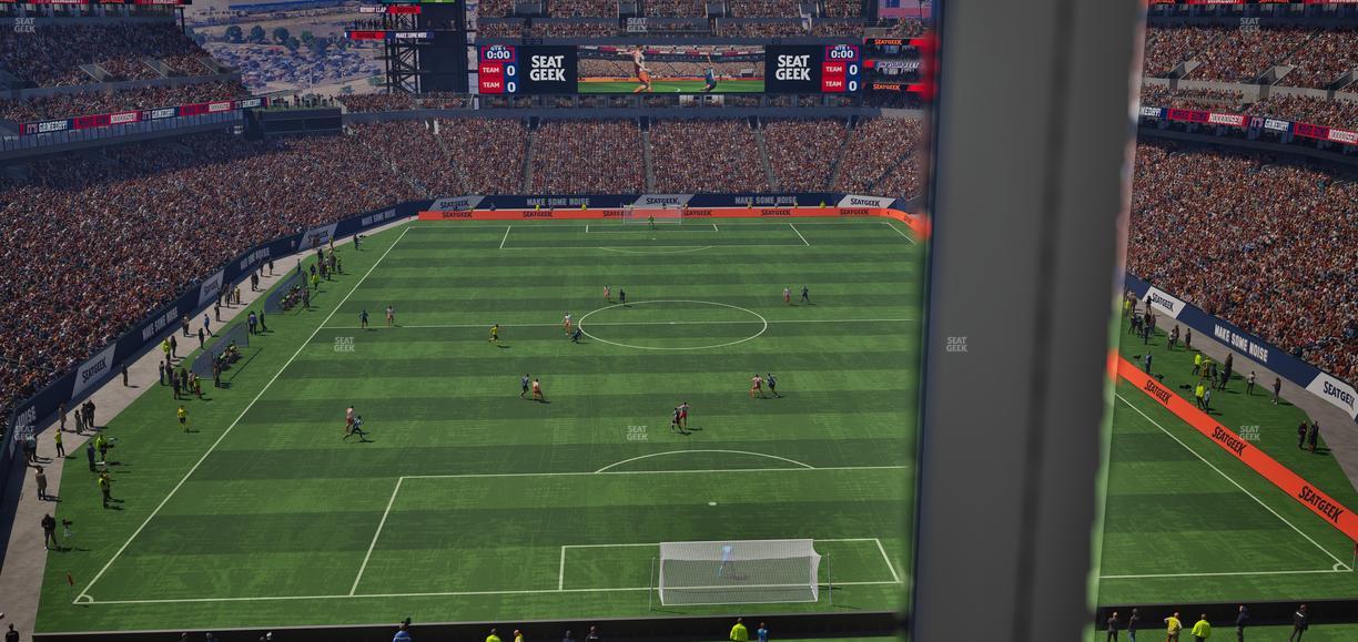 Lincoln Financial Field - Section Club Suite 154 Seat View