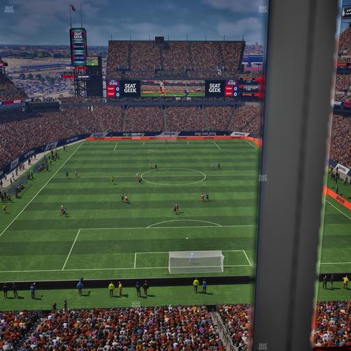 Lincoln Financial Field - Section Club Suite 154 Seat View