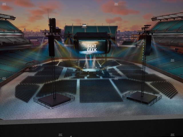 Lincoln Financial Field - Section Club Suite 154 Seat View