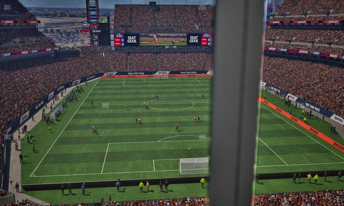 Lincoln Financial Field - Section Club Suite 155 Seat View