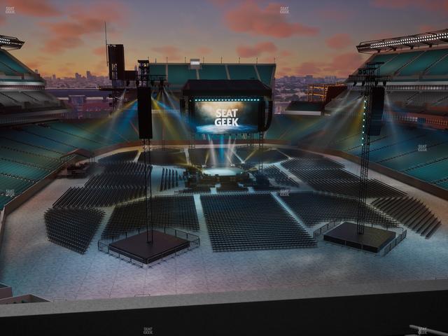 Lincoln Financial Field - Section Club Suite 155 Seat View