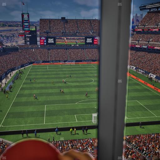 Lincoln Financial Field - Section Club Suite 156 Seat View