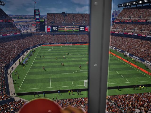 Lincoln Financial Field - Section Club Suite 156 Seat View