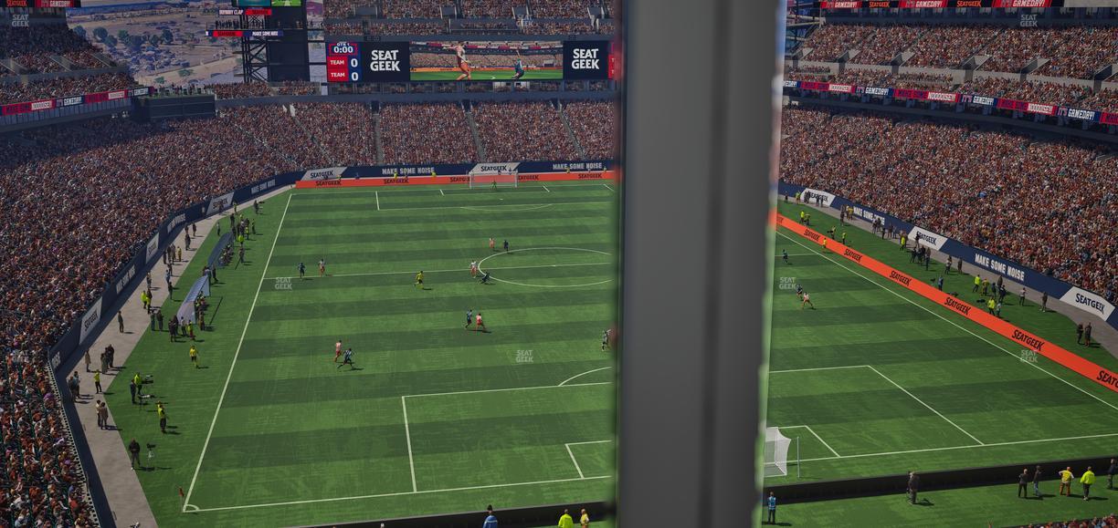 Lincoln Financial Field - Section Club Suite 157 Seat View