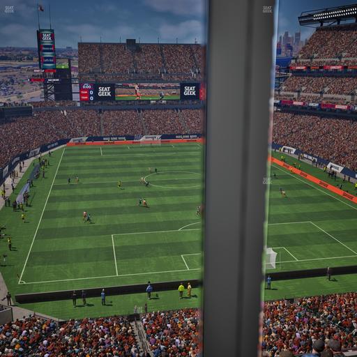 Lincoln Financial Field - Section Club Suite 157 Seat View