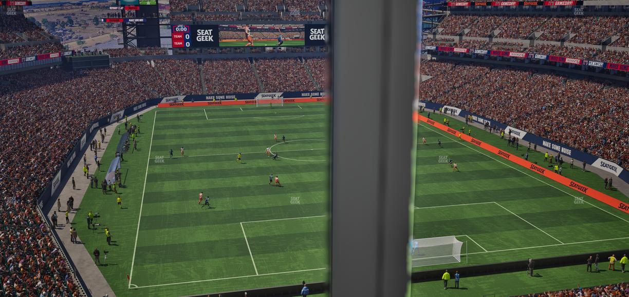 Lincoln Financial Field - Section Club Suite 158 Seat View