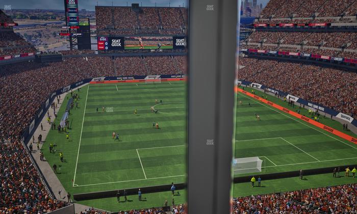 Lincoln Financial Field - Section Club Suite 158 Seat View