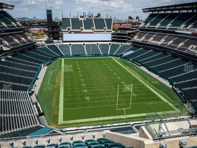 Lincoln Financial Field - Section Club Suite 158 Seat View