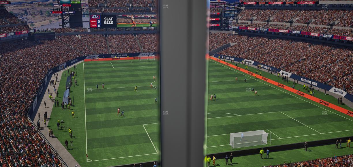 Lincoln Financial Field - Section Club Suite 159 Seat View