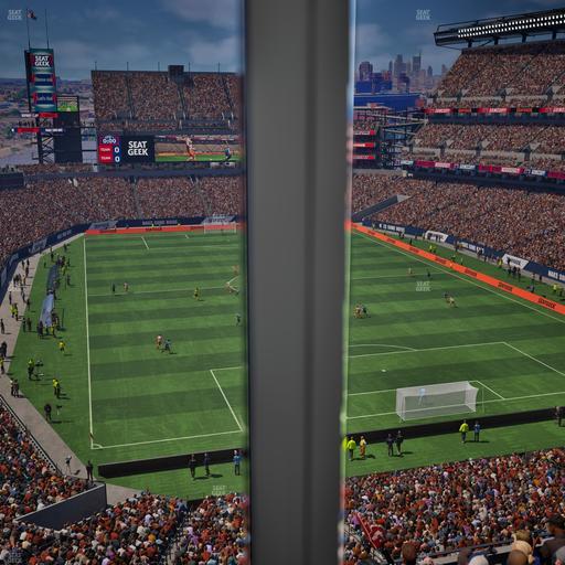 Lincoln Financial Field - Section Club Suite 159 Seat View