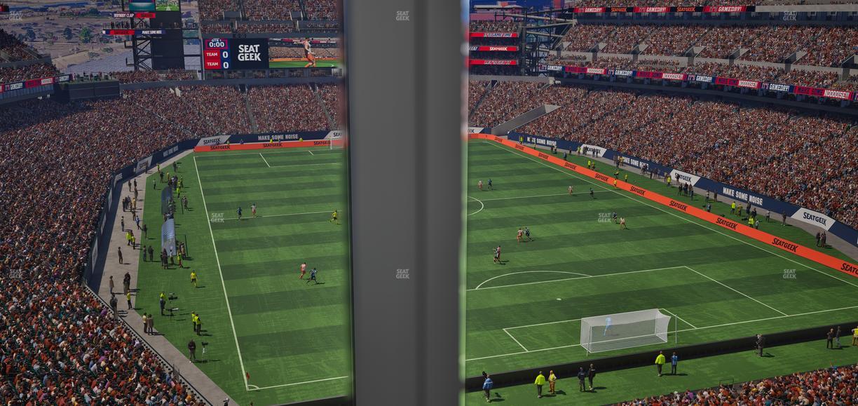 Lincoln Financial Field - Section Club Suite 160 Seat View