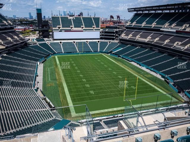 Lincoln Financial Field - Section Club Suite 160 Seat View