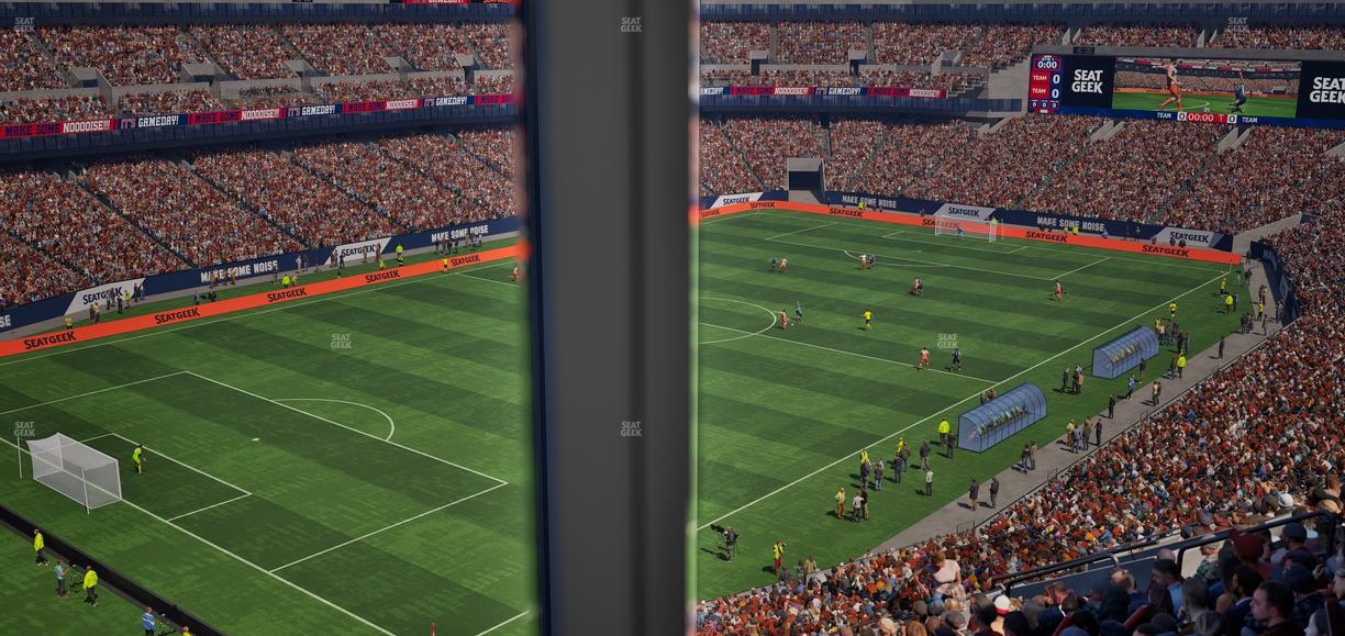 Lincoln Financial Field - Section Club Suite 161 Seat View