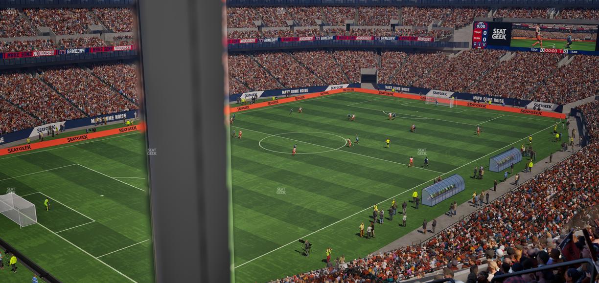 Lincoln Financial Field - Section Club Suite 162 Seat View