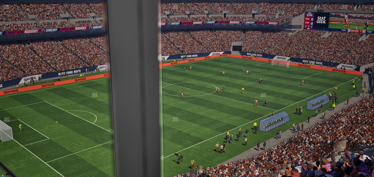 Lincoln Financial Field - Section Club Suite 163 Seat View