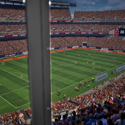 Lincoln Financial Field - Section Club Suite 163 Seat View