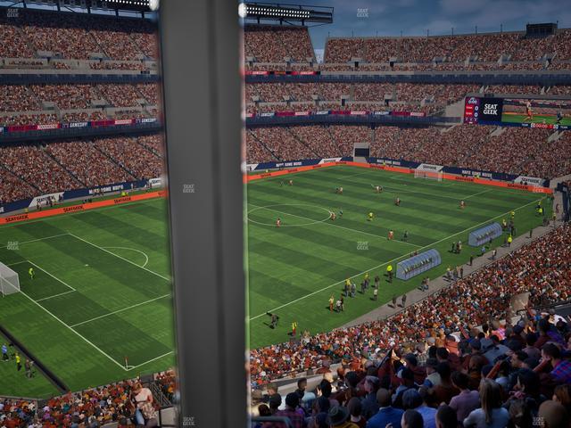 Lincoln Financial Field - Section Club Suite 163 Seat View