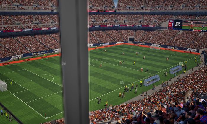 Lincoln Financial Field - Section Club Suite 163 Seat View