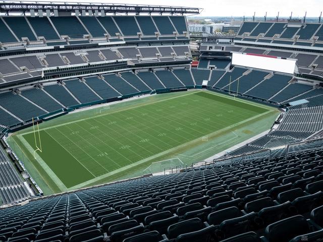 Lincoln Financial Field - Section Club Suite 163 Seat View