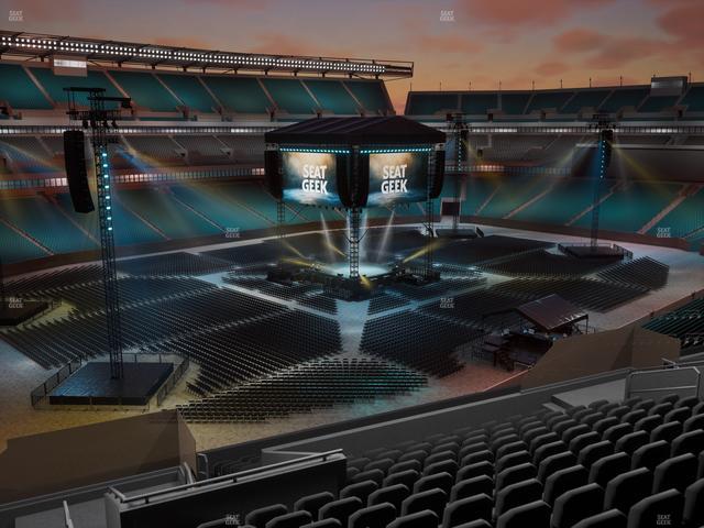 Lincoln Financial Field - Section Club Suite 164 Seat View