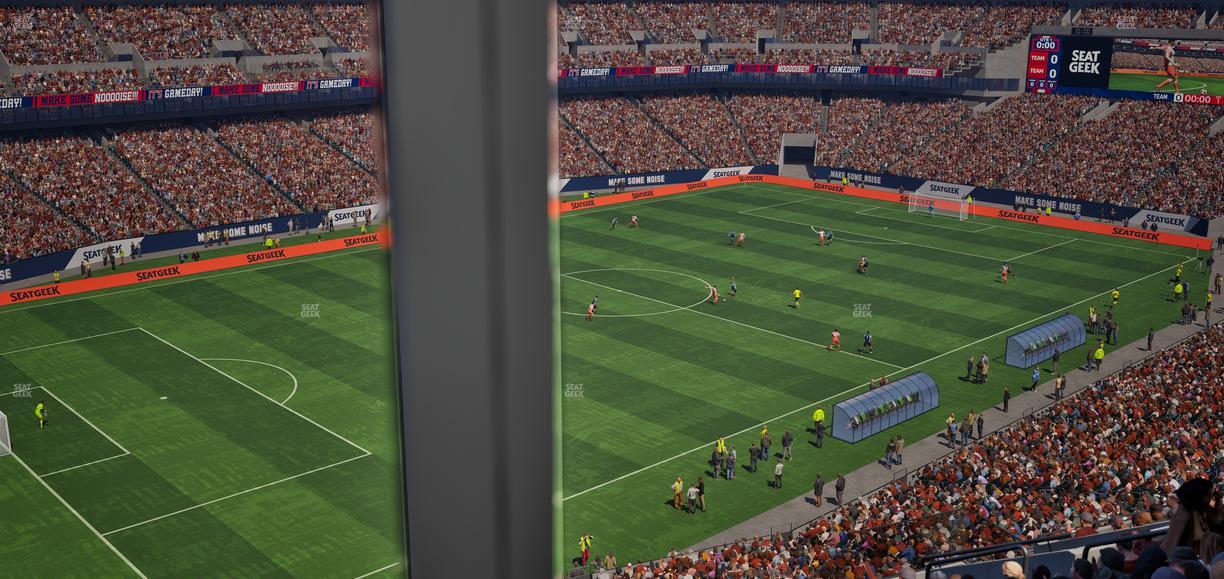 Lincoln Financial Field - Section Club Suite 164 Seat View