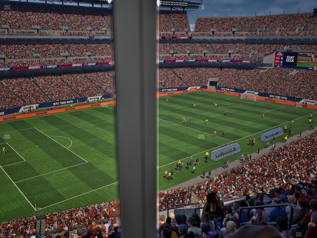 Lincoln Financial Field - Section Club Suite 165 Seat View