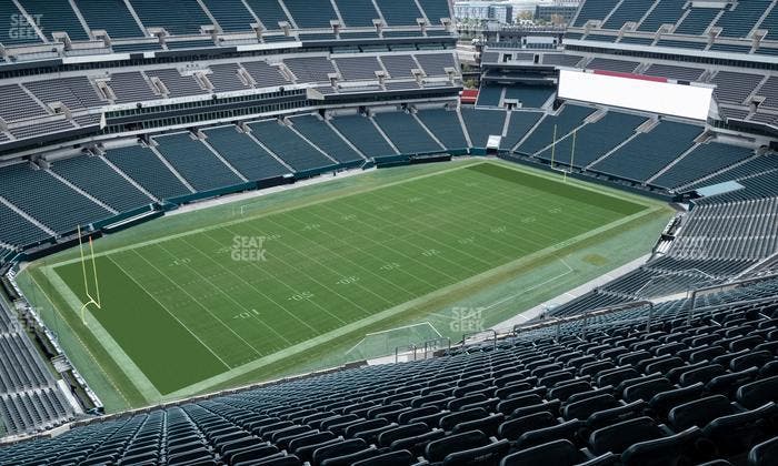 Lincoln Financial Field - Section Club Suite 166 Seat View