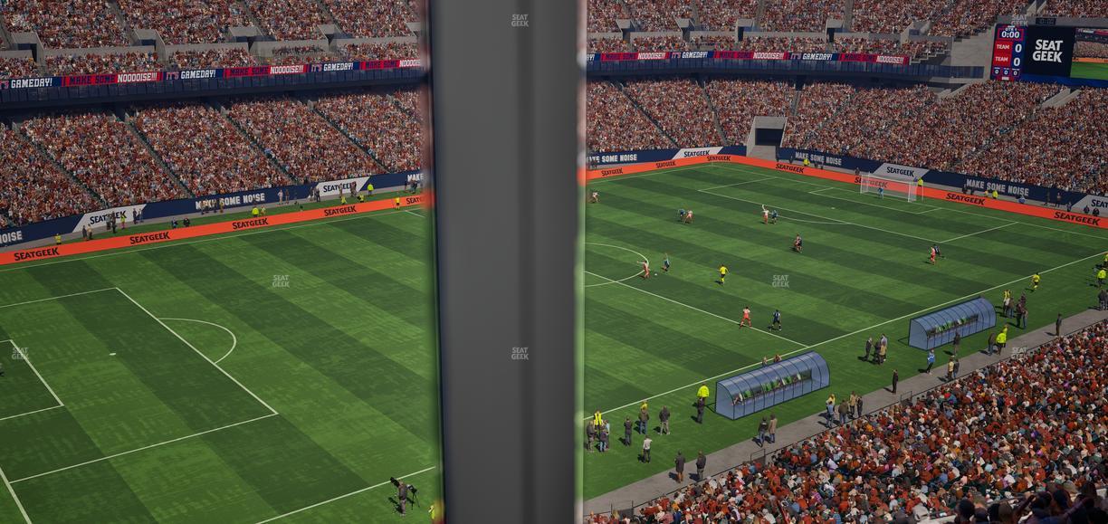 Lincoln Financial Field - Section Club Suite 166 Seat View