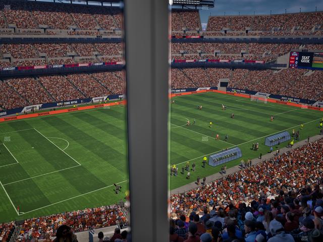 Lincoln Financial Field - Section Club Suite 166 Seat View