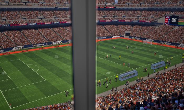 Lincoln Financial Field - Section Club Suite 166 Seat View