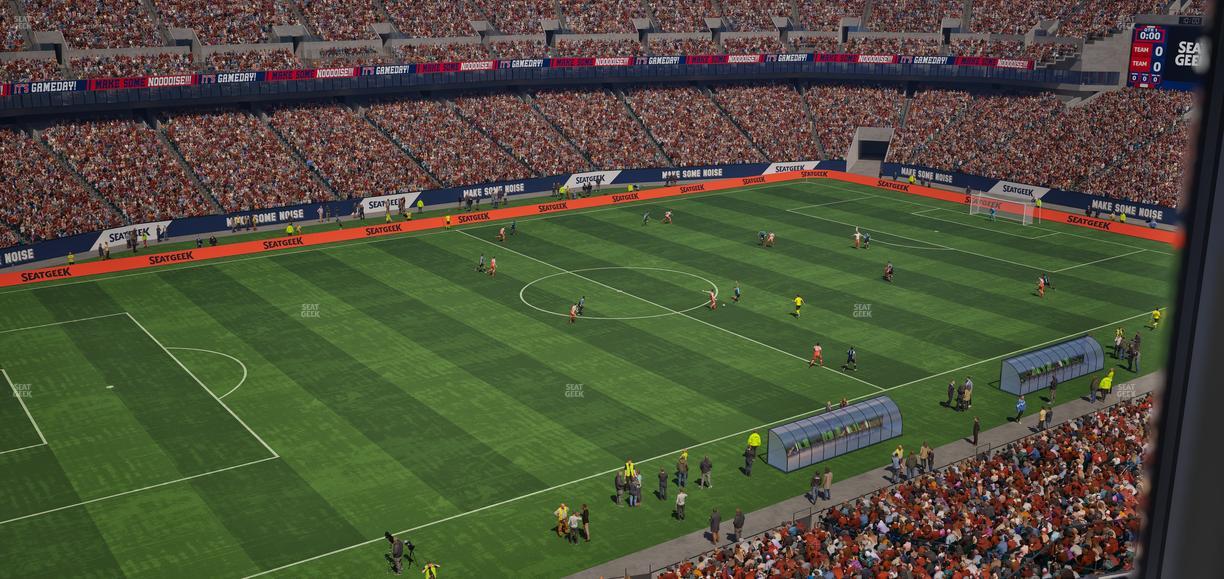 Lincoln Financial Field - Section Club Suite 167 Seat View