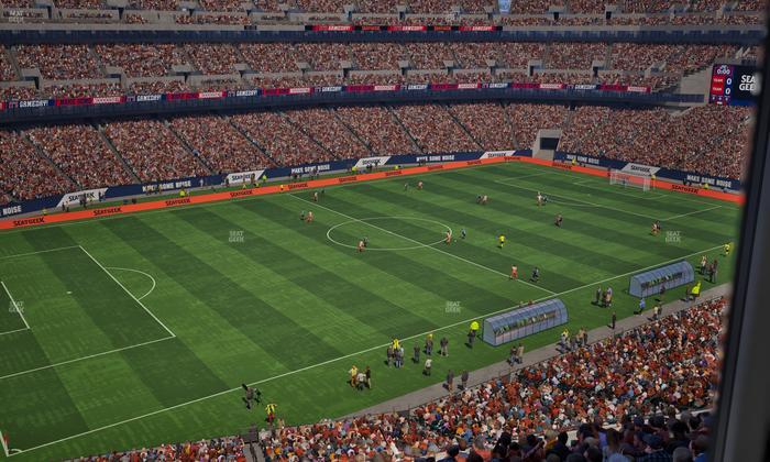 Lincoln Financial Field - Section Club Suite 167 Seat View