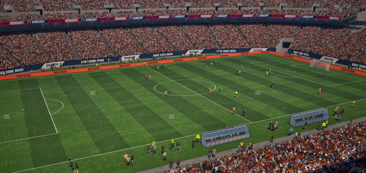 Lincoln Financial Field - Section Club Suite 170 Seat View