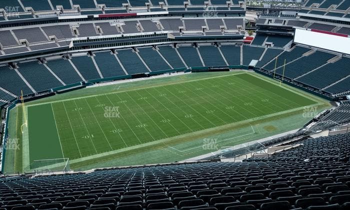 Lincoln Financial Field - Section Club Suite 171 Seat View