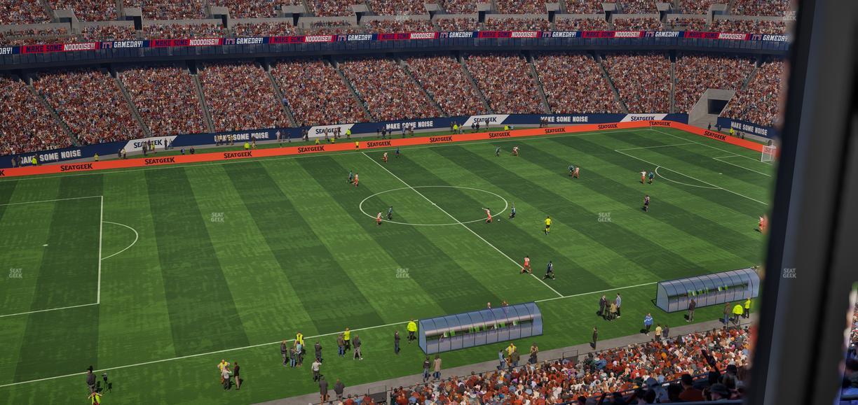 Lincoln Financial Field - Section Club Suite 172 Seat View