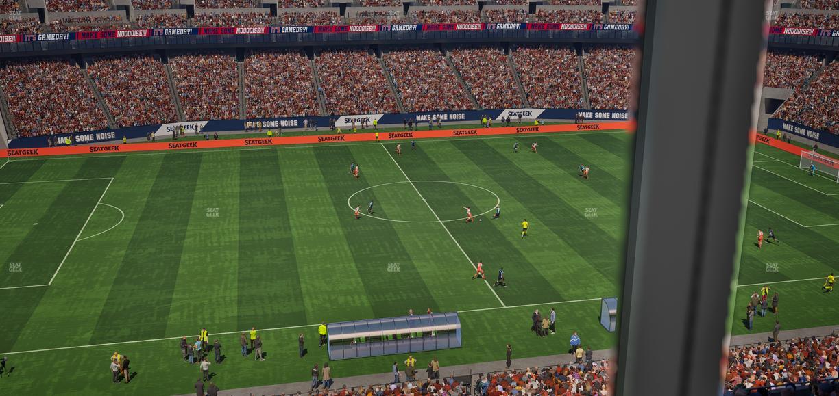 Lincoln Financial Field - Section Club Suite 175 Seat View