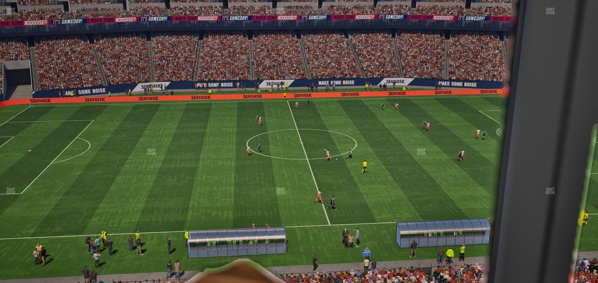 Lincoln Financial Field - Section Club Suite 177 Seat View