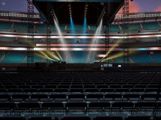 Lincoln Financial Field - Section Floor 13 Seat View