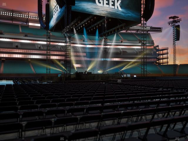 Lincoln Financial Field - Section Floor 14 Seat View