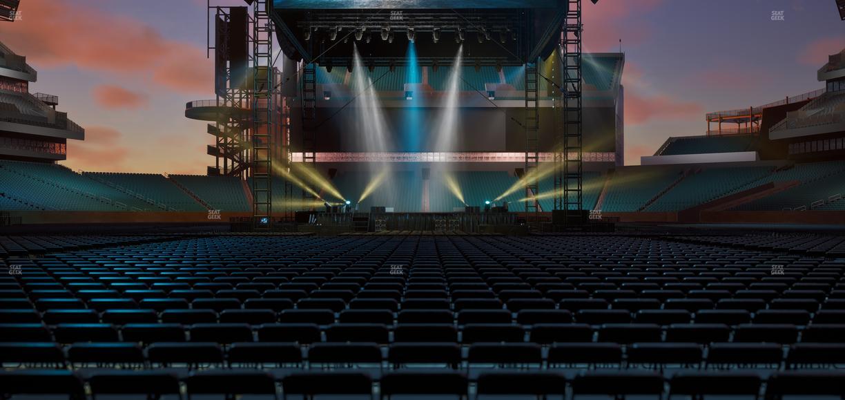 Lincoln Financial Field - Section Floor 17 Seat View