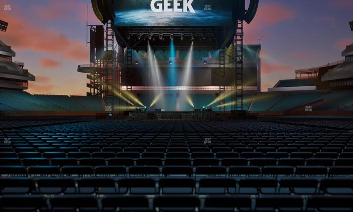 Lincoln Financial Field - Section Floor 17 Seat View