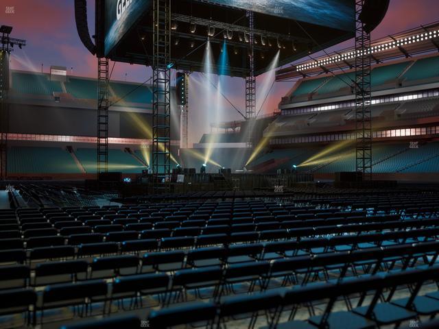 Lincoln Financial Field - Section Floor 18 Seat View