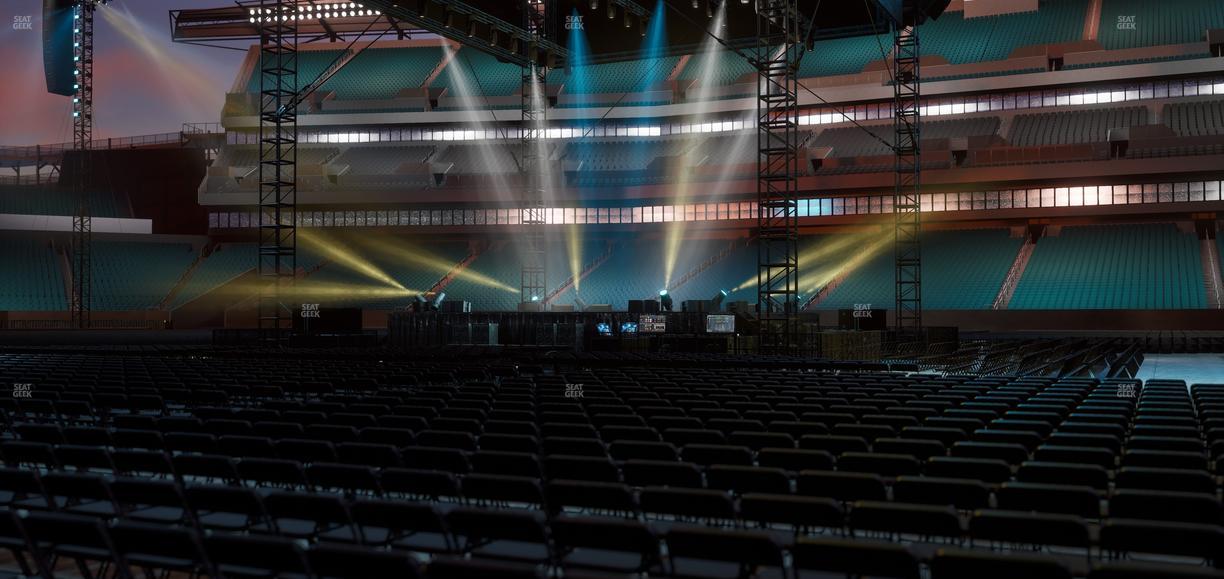 Lincoln Financial Field - Section Floor 20 Seat View