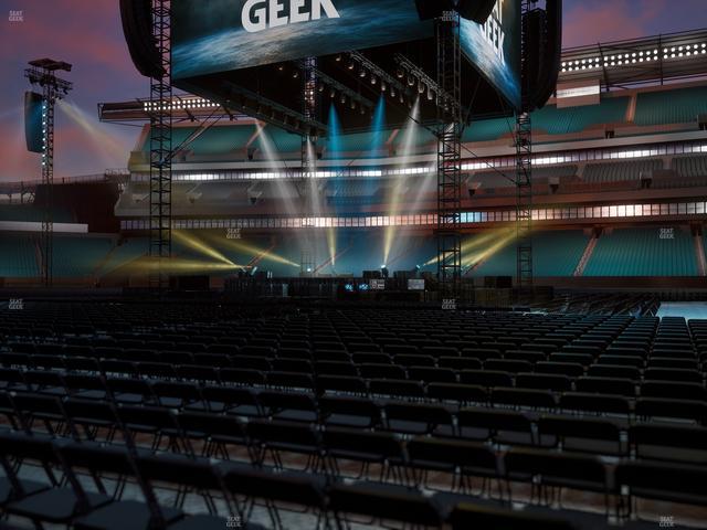 Lincoln Financial Field - Section Floor 20 Seat View