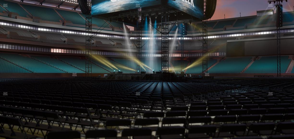 Lincoln Financial Field - Section Floor 23 Seat View